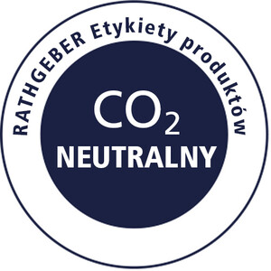 Etykiety produktów neutralnych pod względem emisji CO2 firmy RATHGEBER | © RATHGEBER Sp.z.o.o.