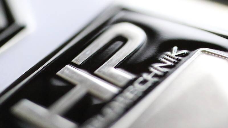 Aluminium label | HP